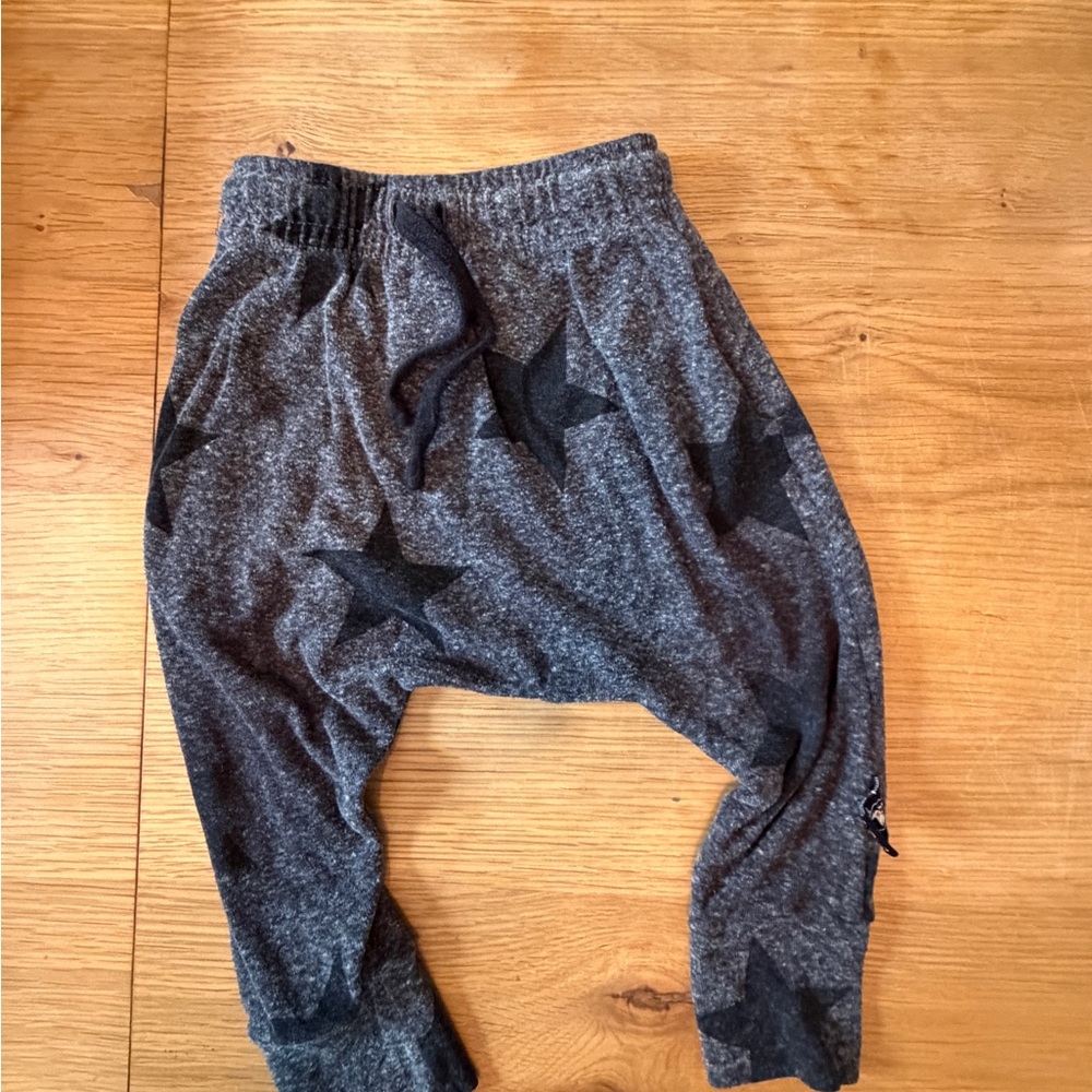 nununu Charcoal Star Joggers for Kids